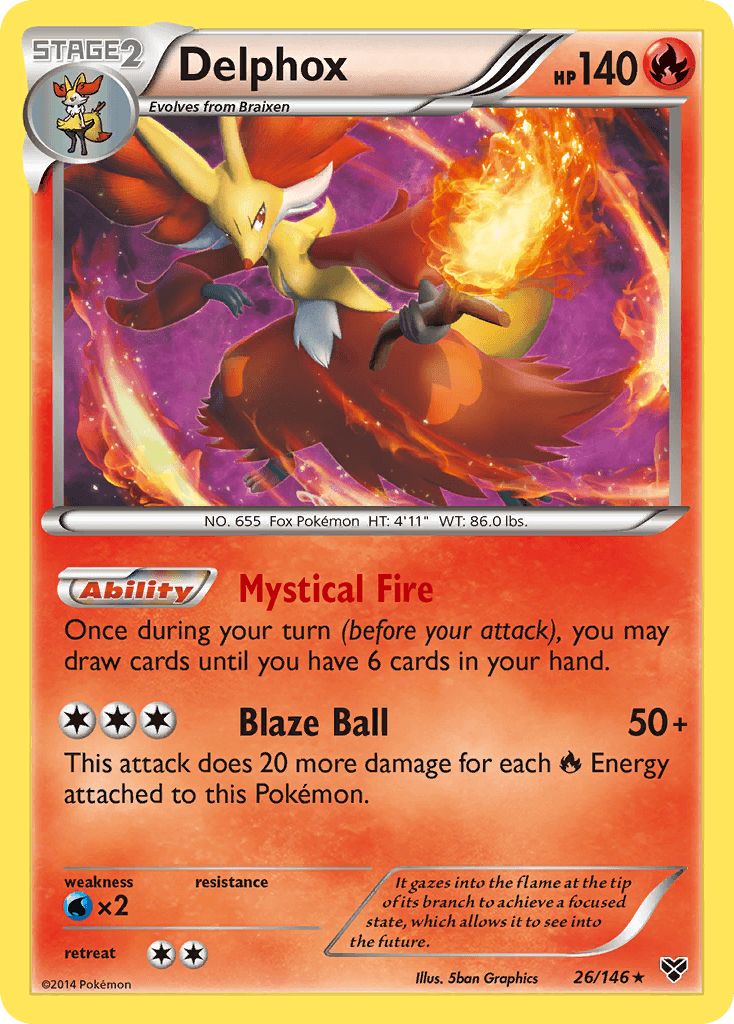 Delphox from XY