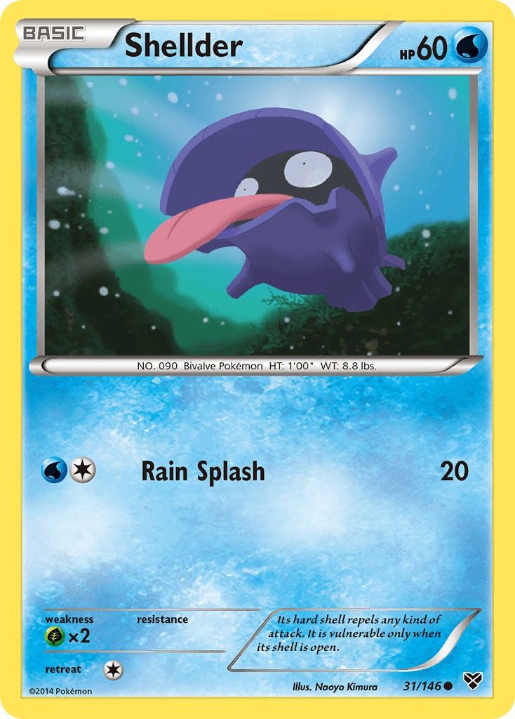 Shellder from XY