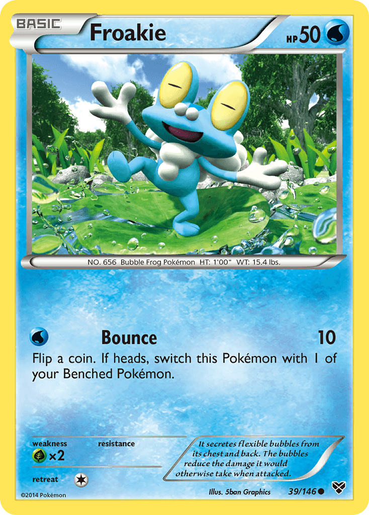 Froakie from XY