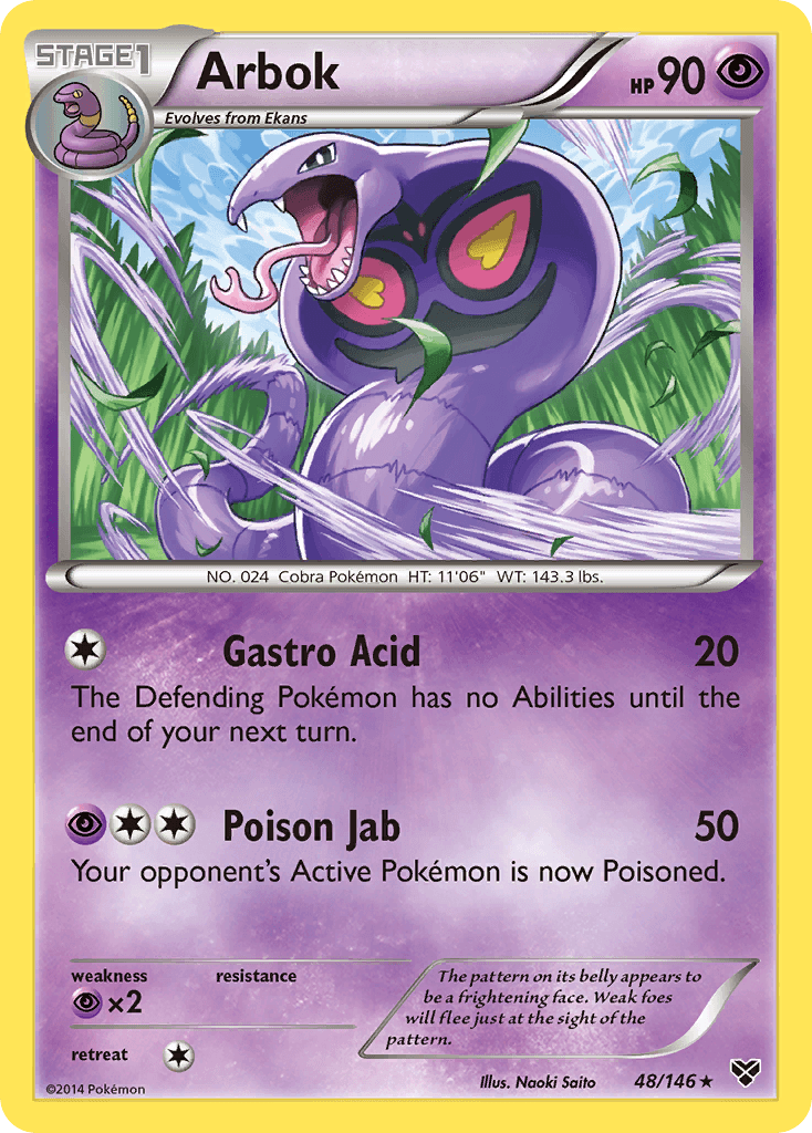 Arbok from XY