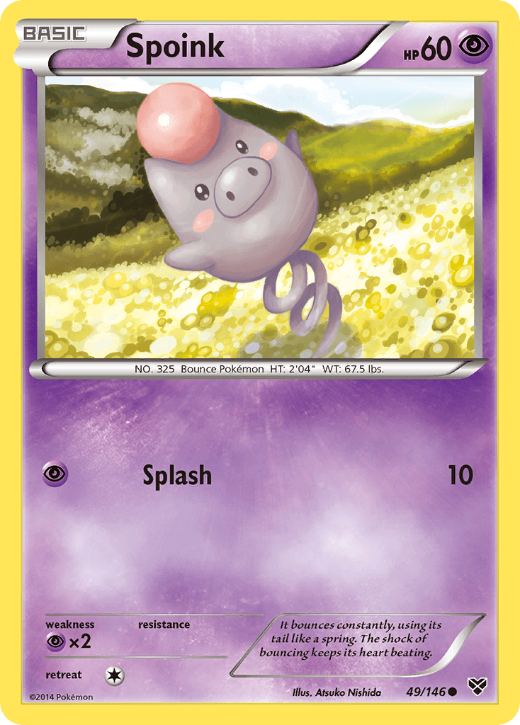 Spoink from XY