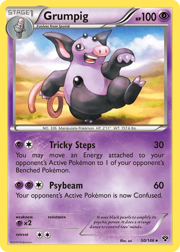 Grumpig from XY