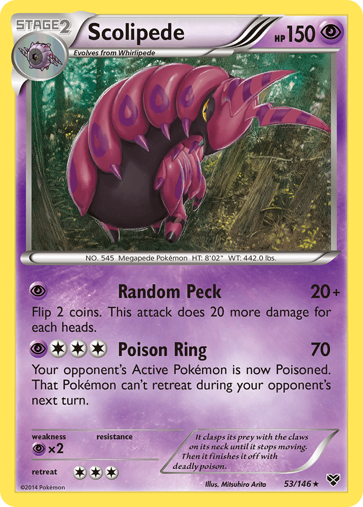 Scolipede from XY