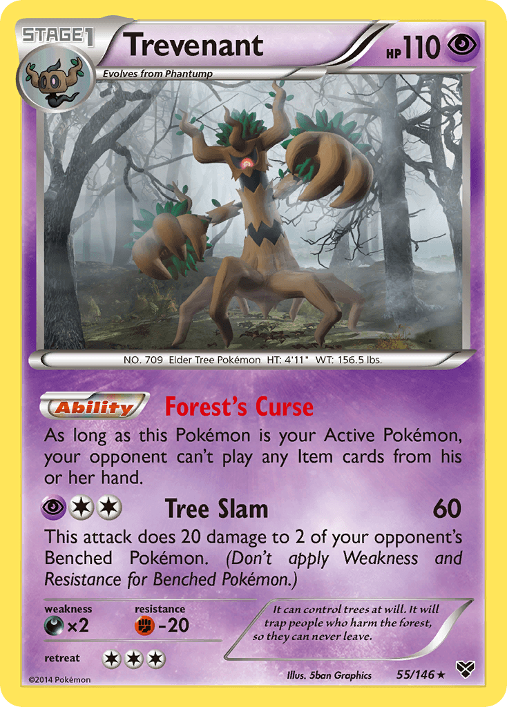 Trevenant from XY