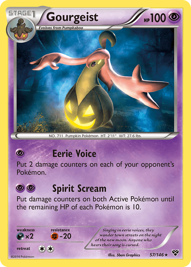 Gourgeist from XY