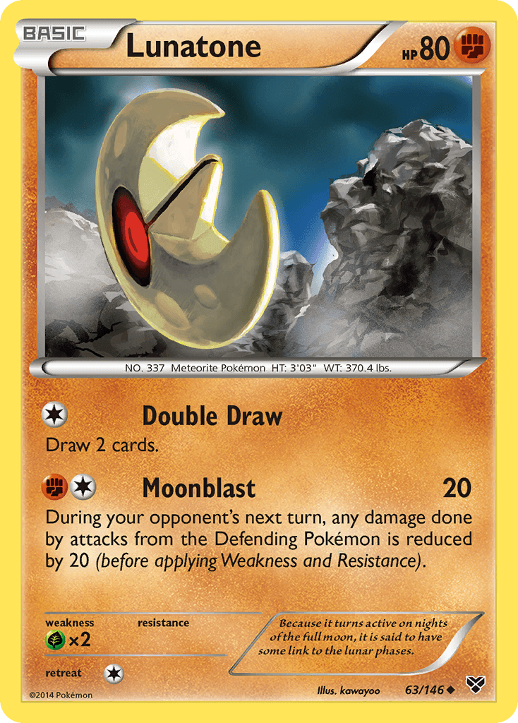 Lunatone from XY