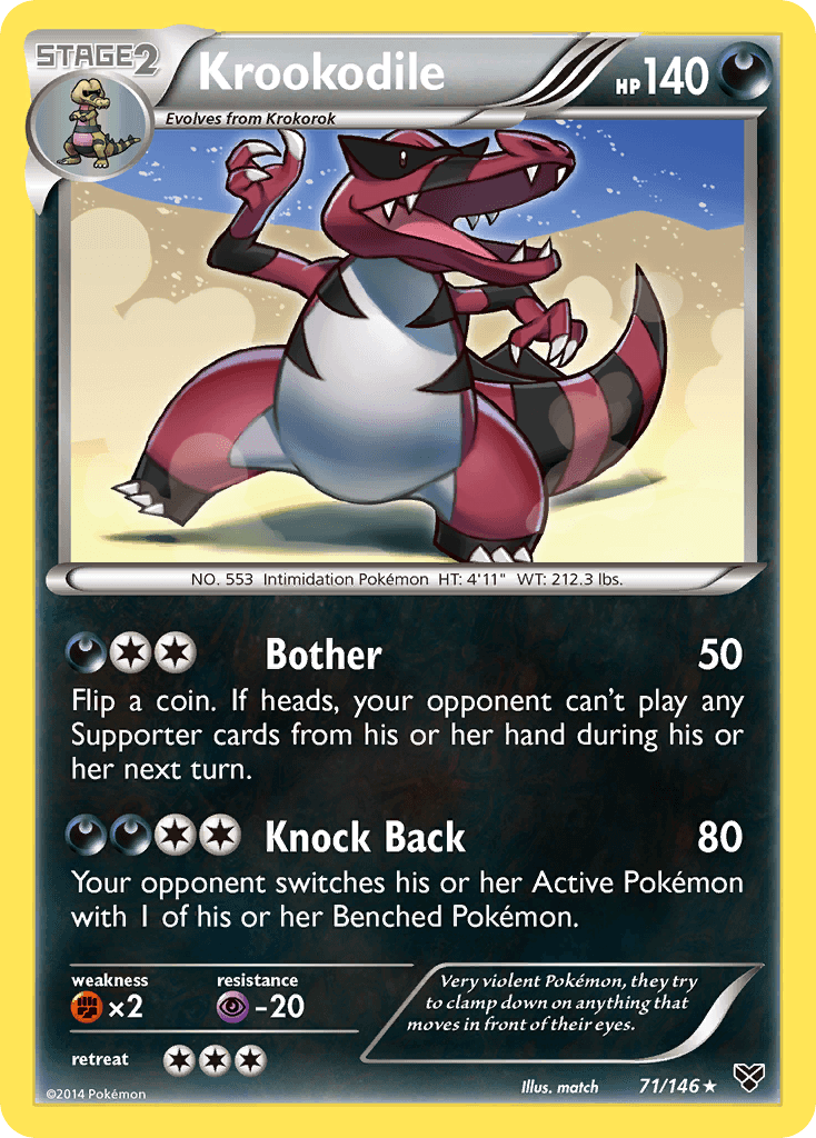 Krookodile from XY