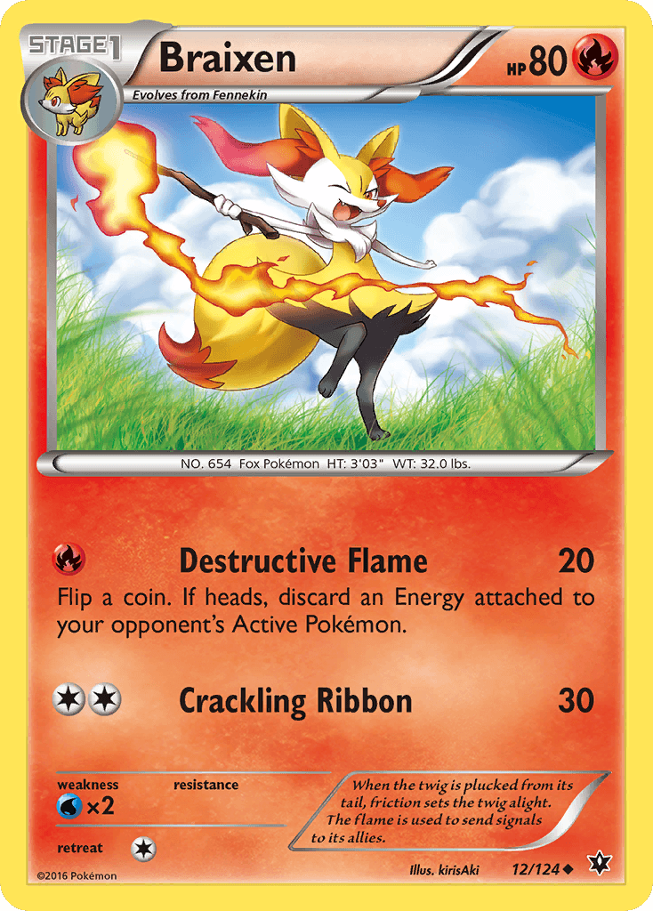 Braixen from Fates Collide