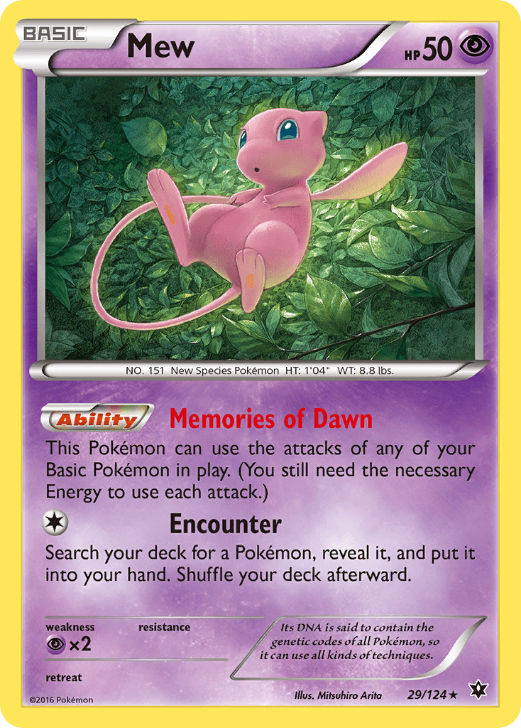 Mew from Fates Collide