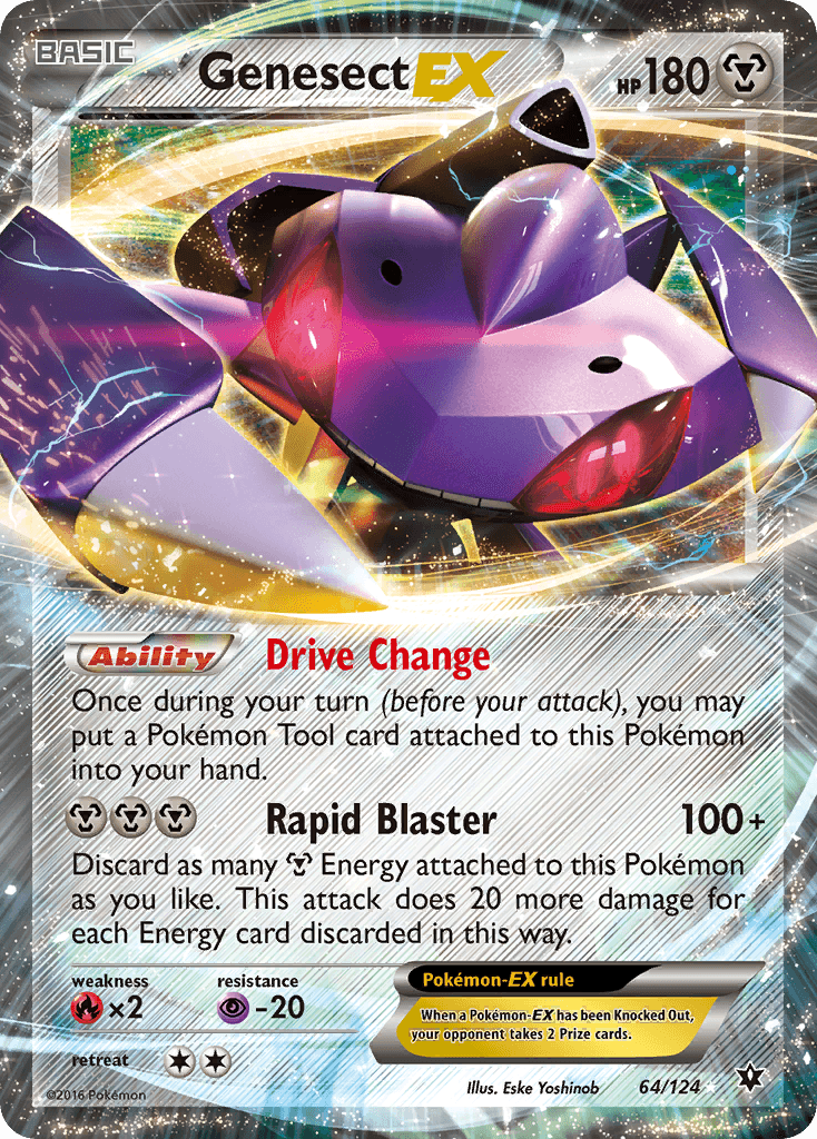 Genesect-EX from Fates Collide
