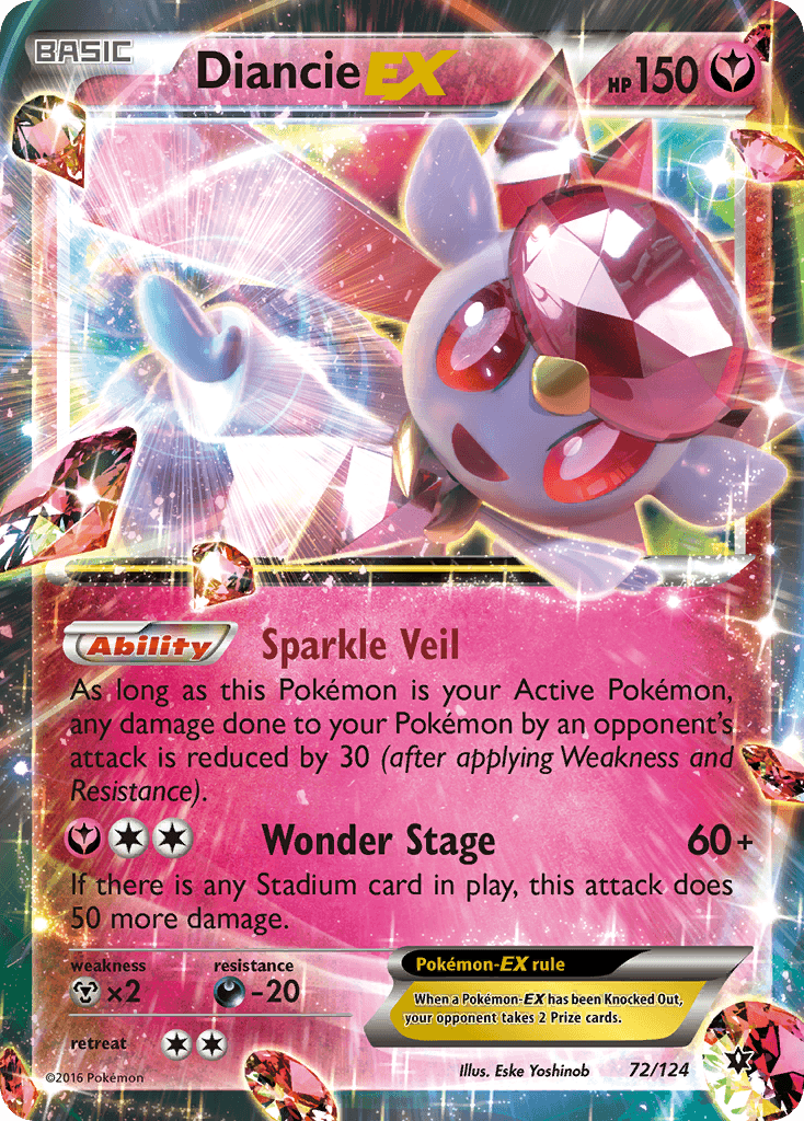 Diancie-EX from Fates Collide