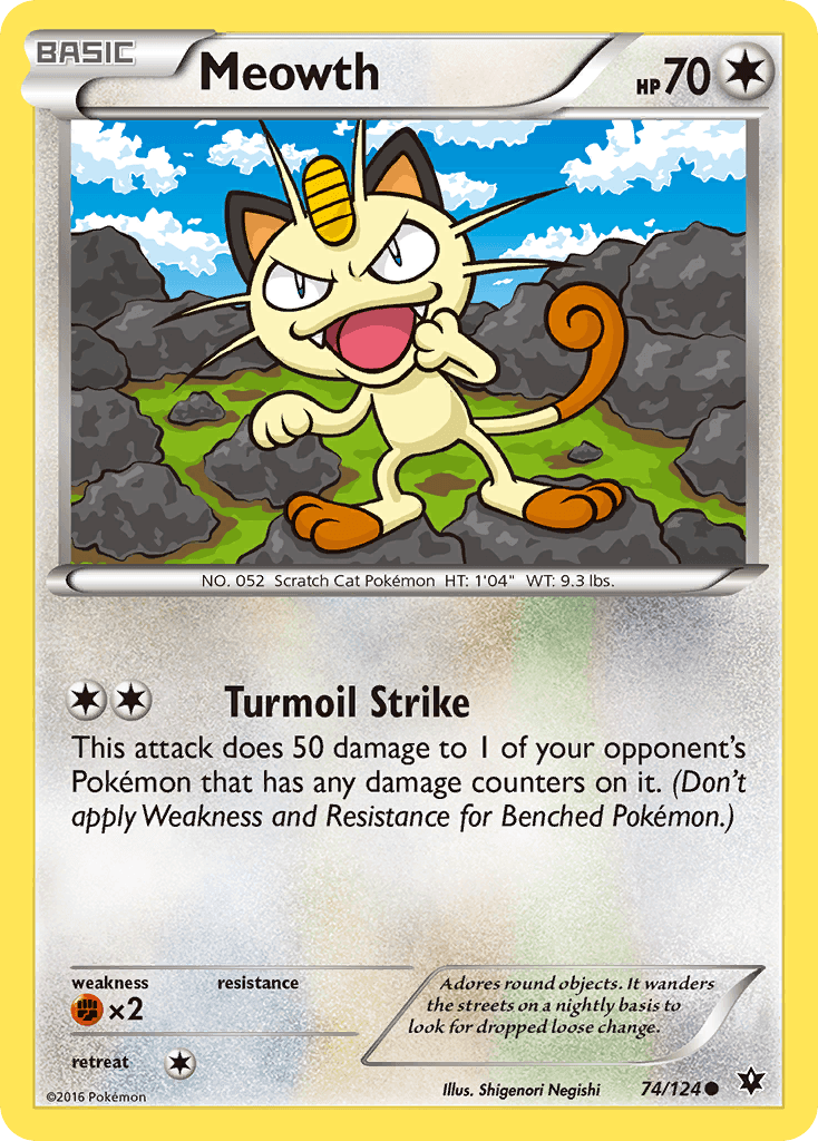 Meowth from Fates Collide