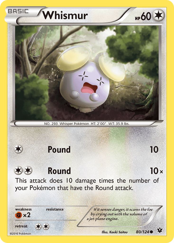 Whismur from Fates Collide
