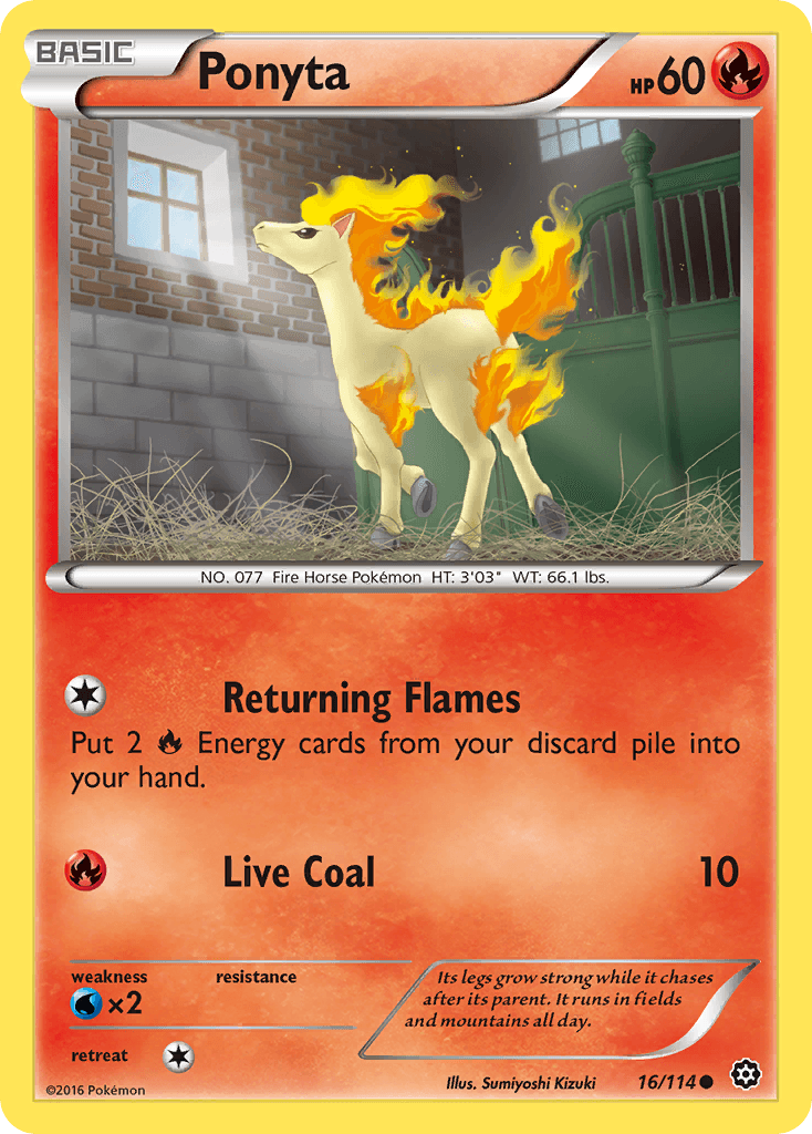Ponyta from Steam Siege