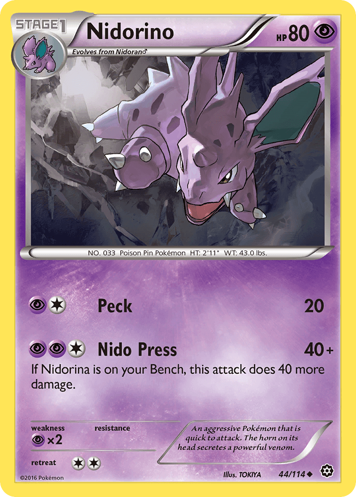 Nidorino from Steam Siege