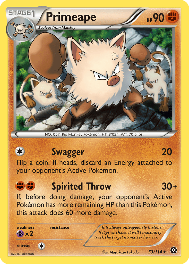 Primeape from Steam Siege