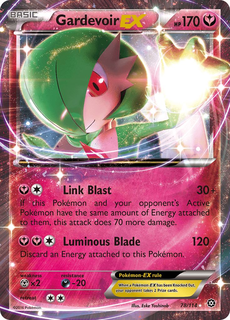 Gardevoir-EX from Steam Siege