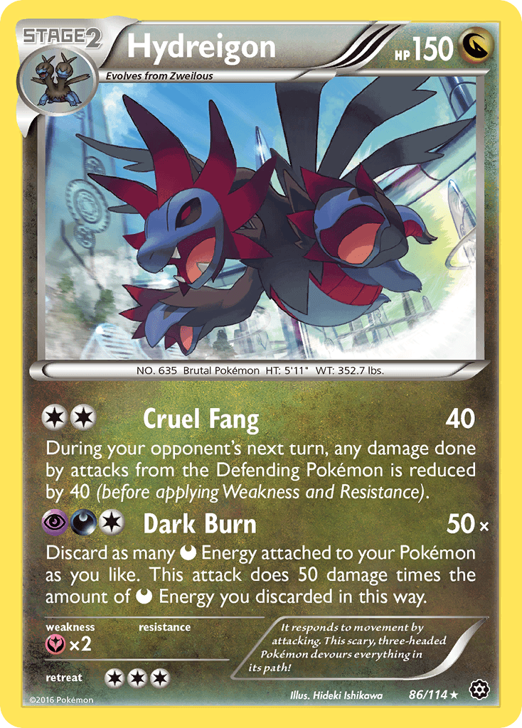 Hydreigon from Steam Siege