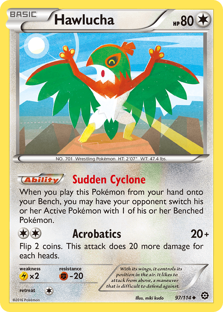 Hawlucha from Steam Siege