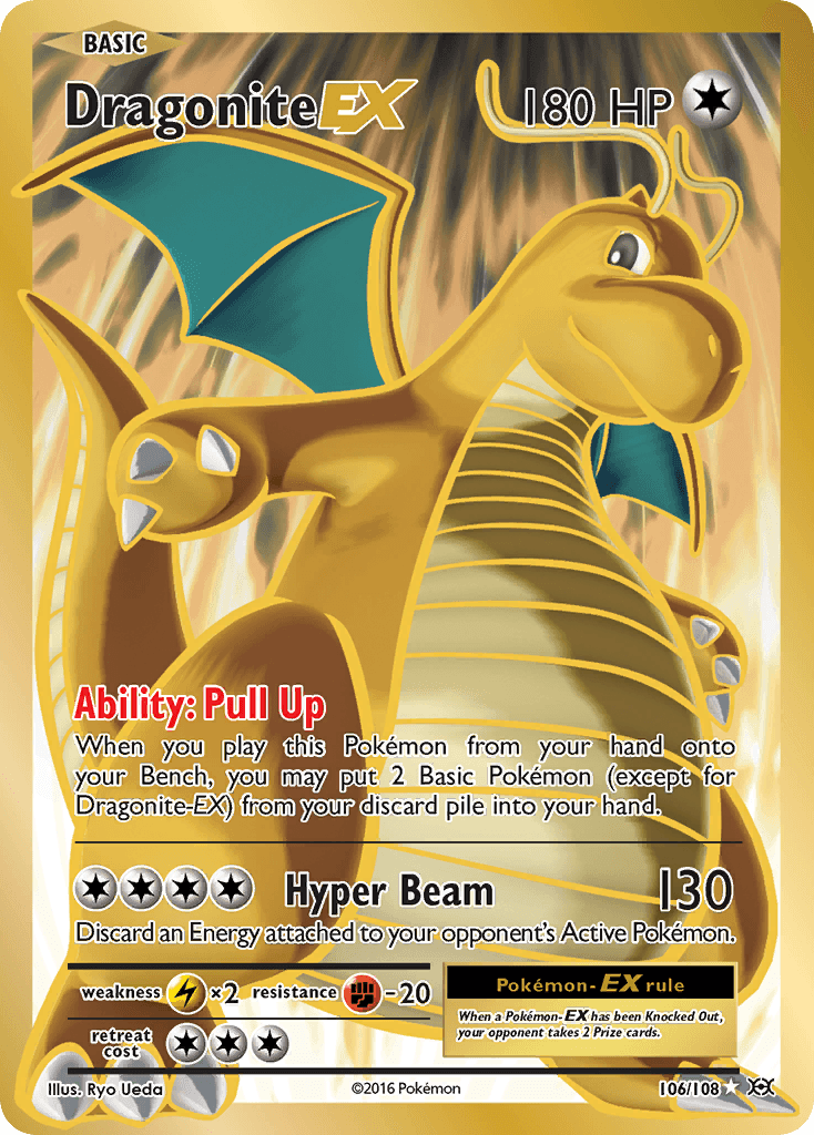 Dragonite-EX from Evolutions