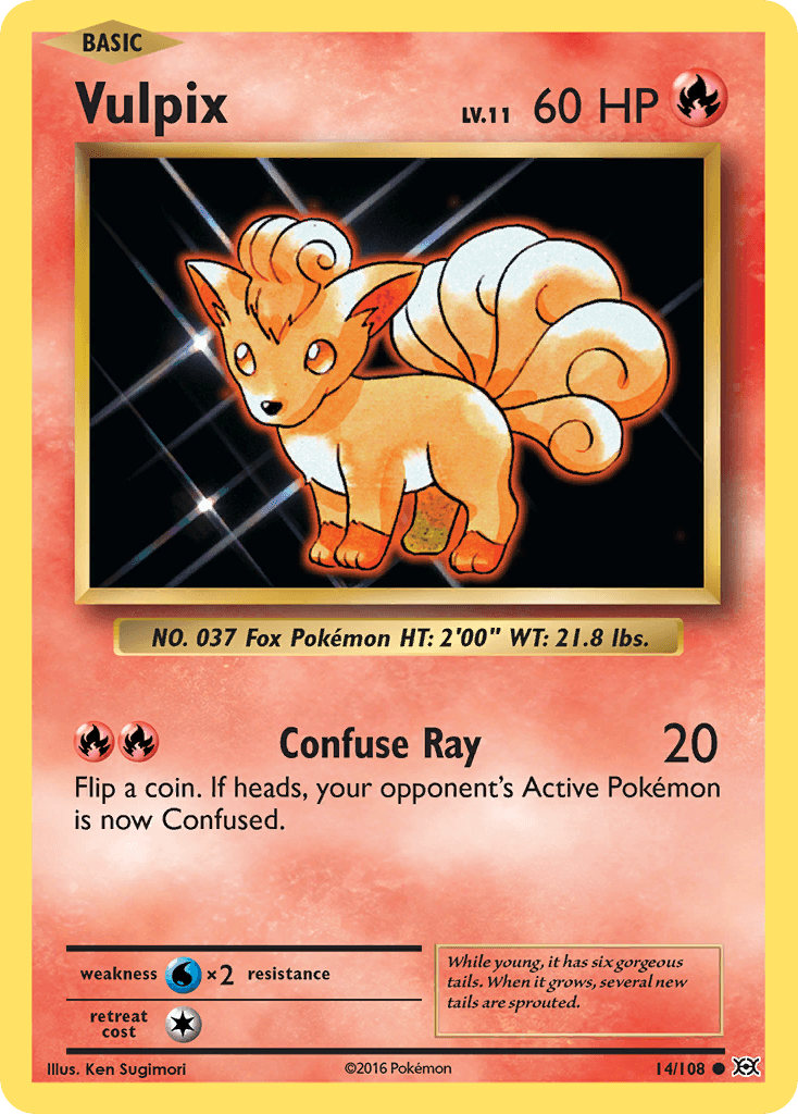 Vulpix from Evolutions