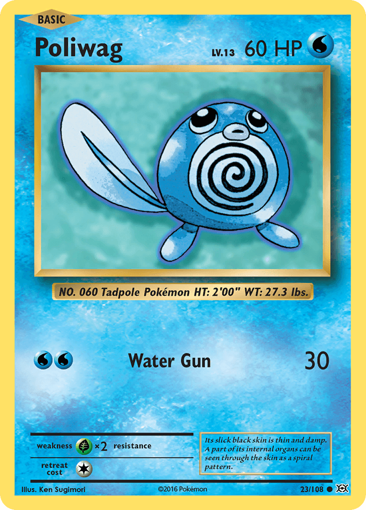 Poliwag from Evolutions