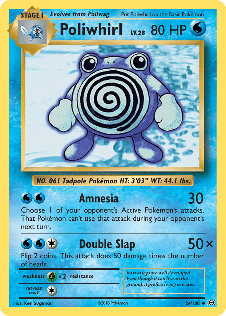 Poliwhirl from Evolutions