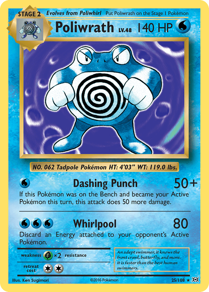 Poliwrath from Evolutions