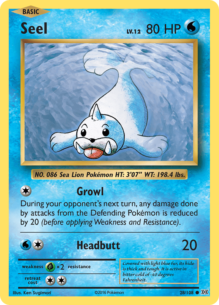 Seel from Evolutions