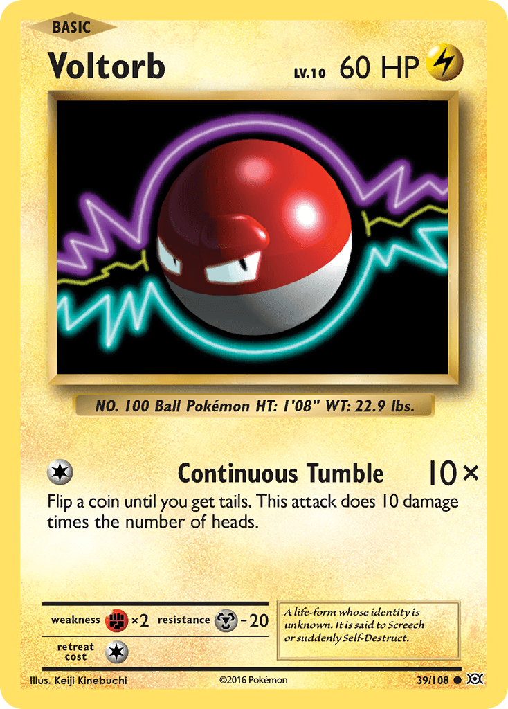 Voltorb from Evolutions