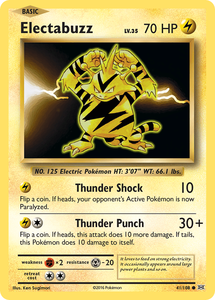 Electabuzz from Evolutions