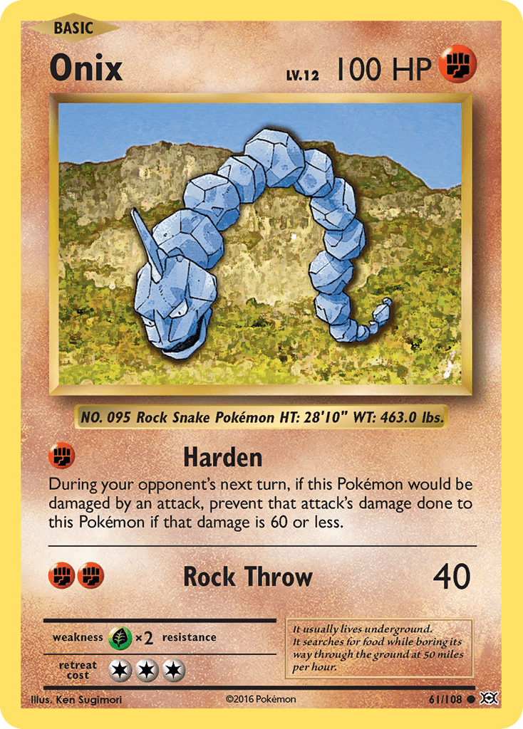Onix from Evolutions