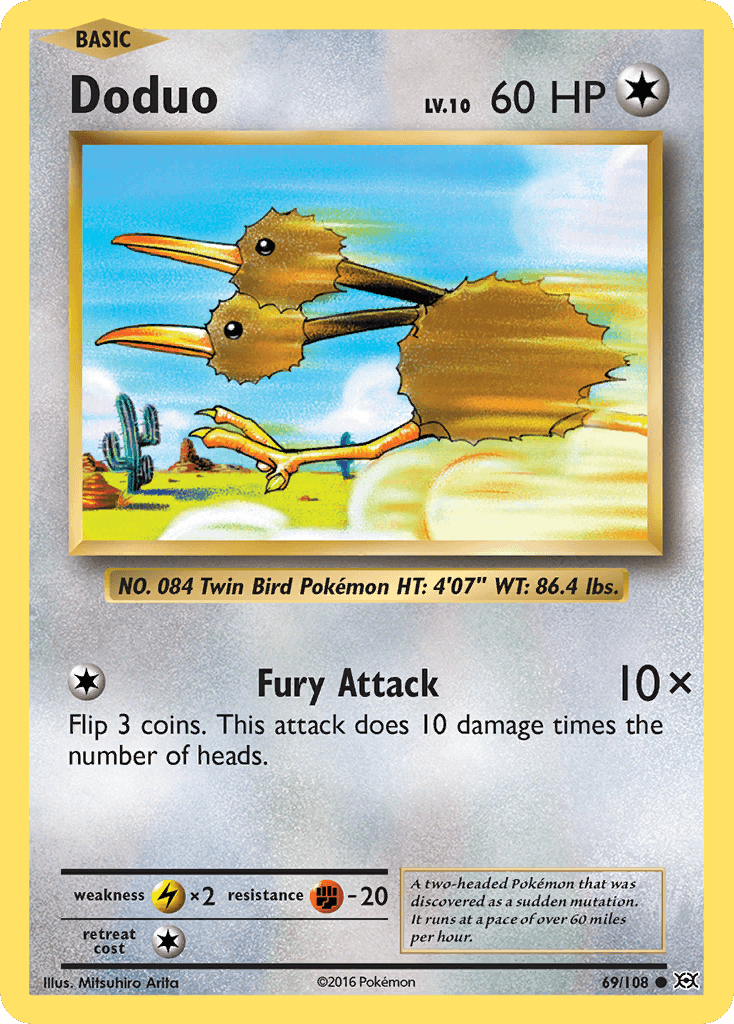 Doduo from Evolutions