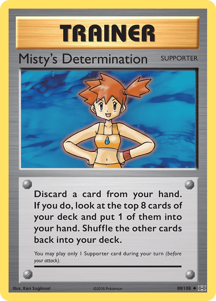 Misty's Determination from Evolutions