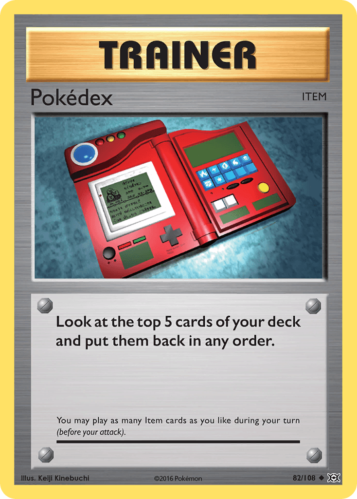 Pokédex from Evolutions