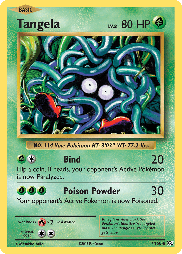 Tangela from Evolutions