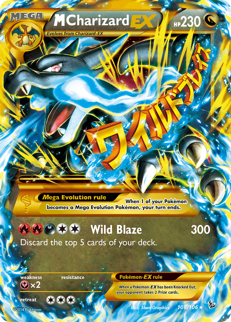 M Charizard-EX from Flashfire