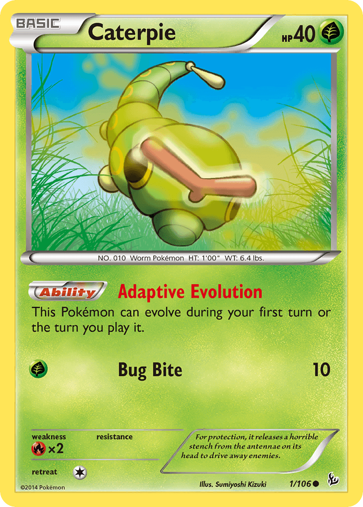 Caterpie from Flashfire