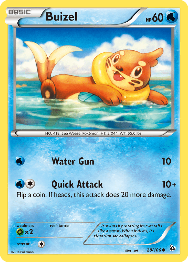 Buizel from Flashfire