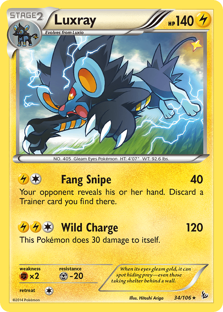 Luxray from Flashfire
