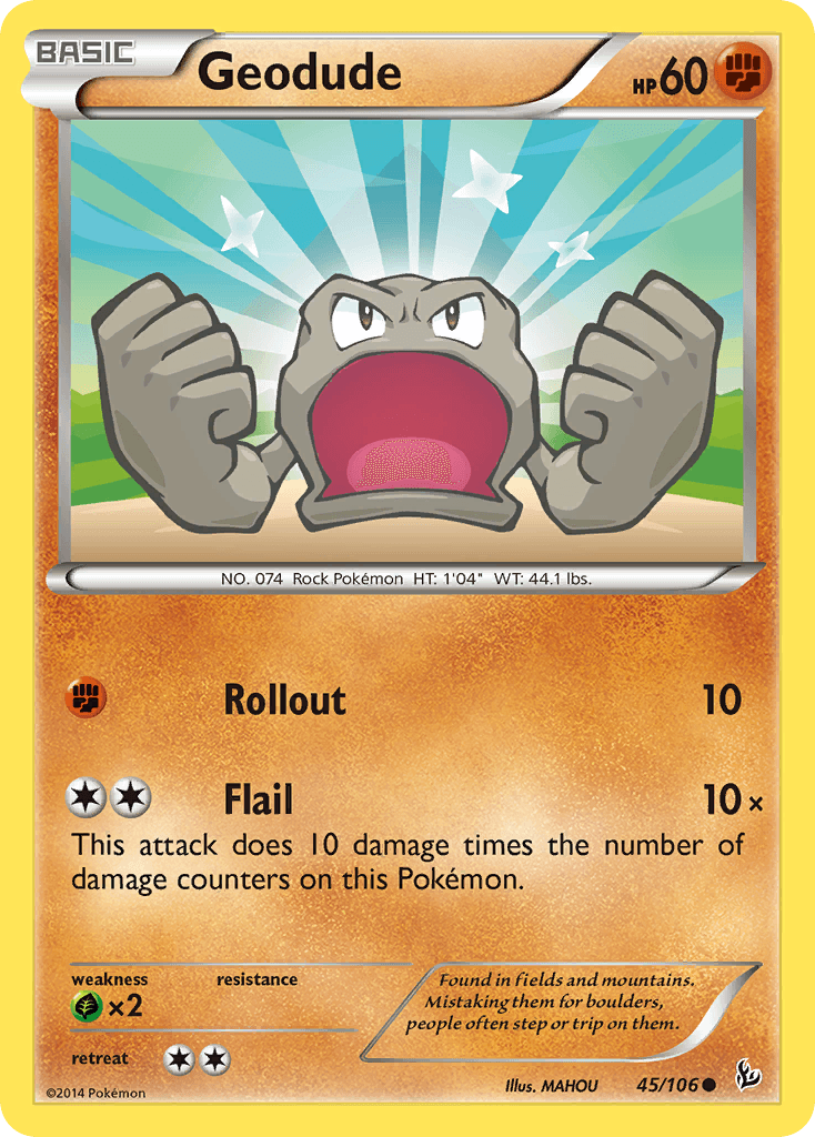 Geodude from Flashfire