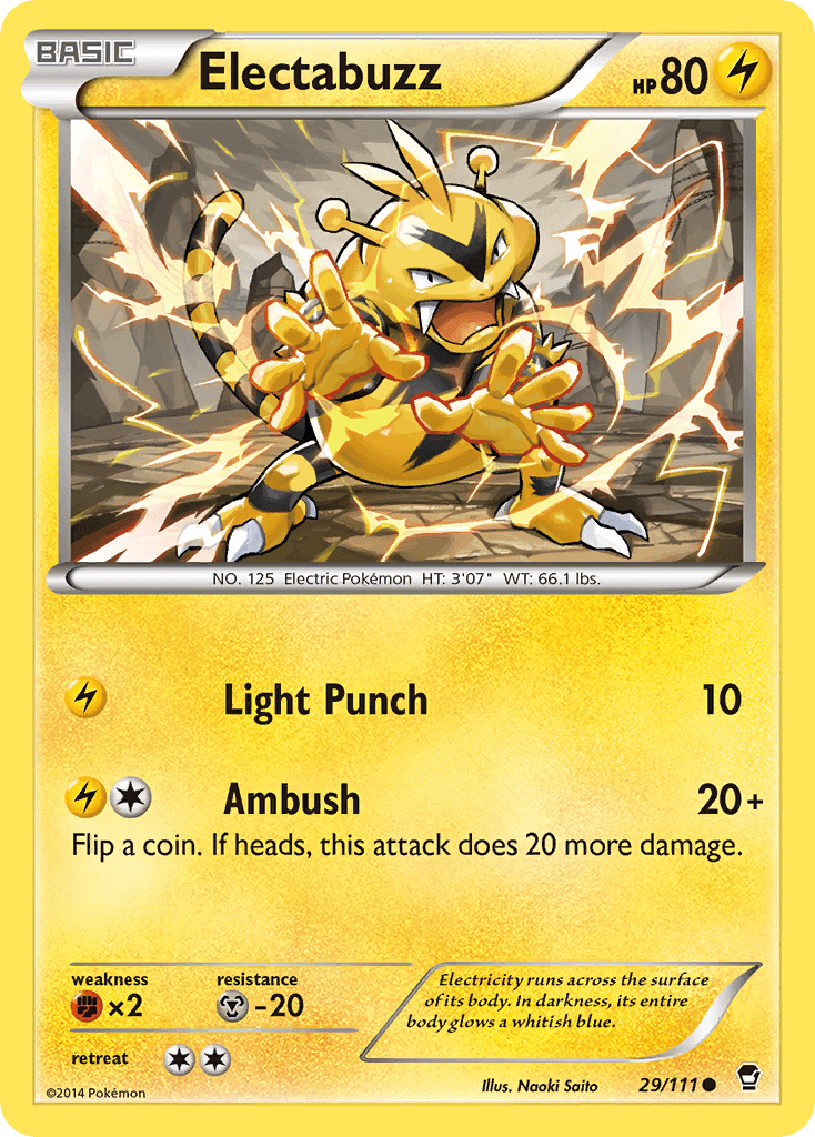 Electabuzz from Furious Fists