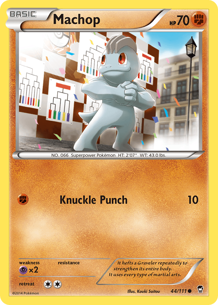 Machop from Furious Fists