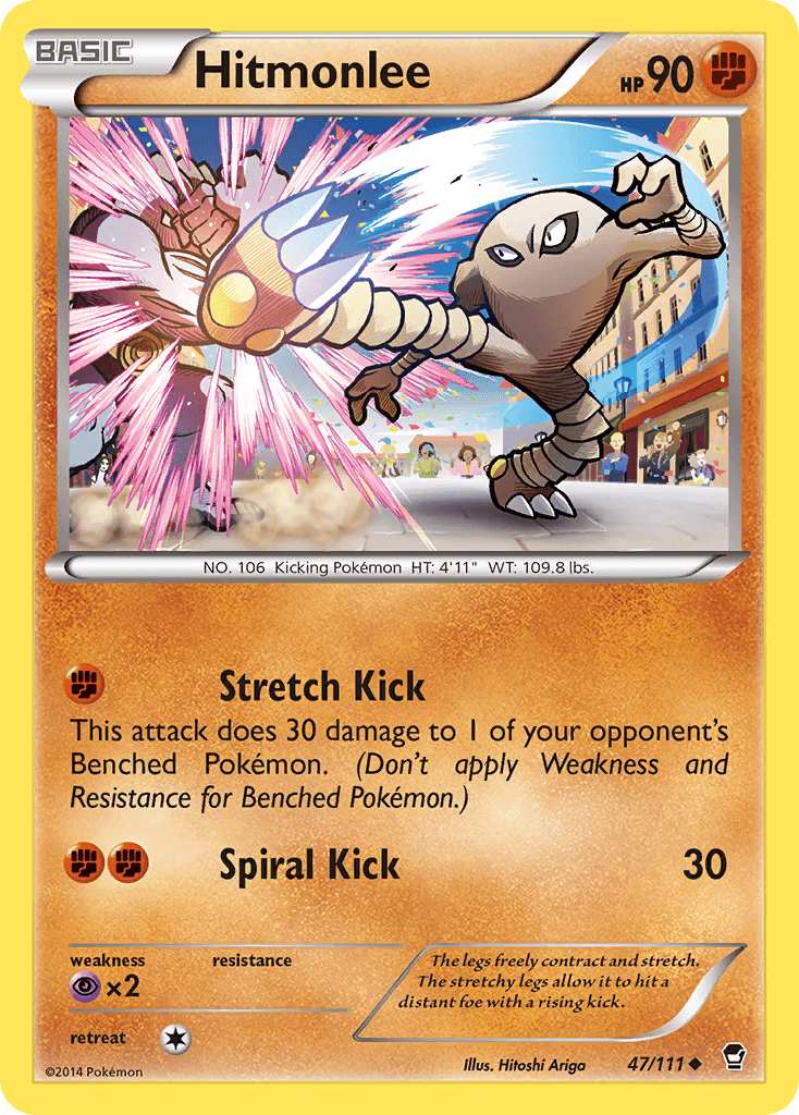 Hitmonlee from Furious Fists