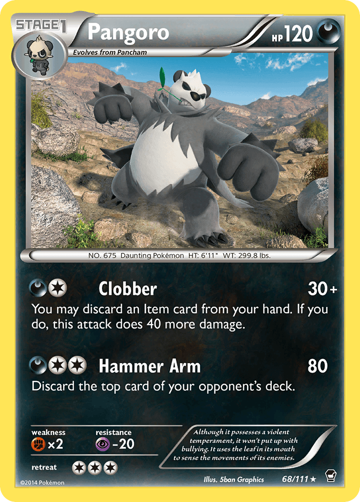 Pangoro from Furious Fists