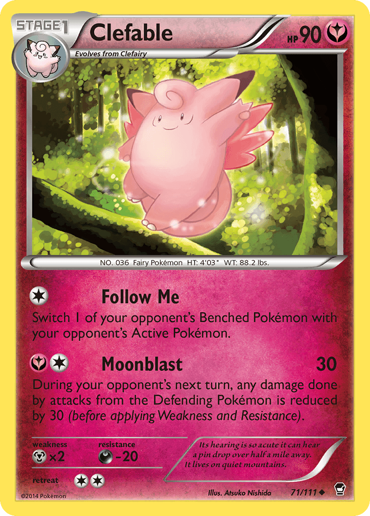 Clefable from Furious Fists