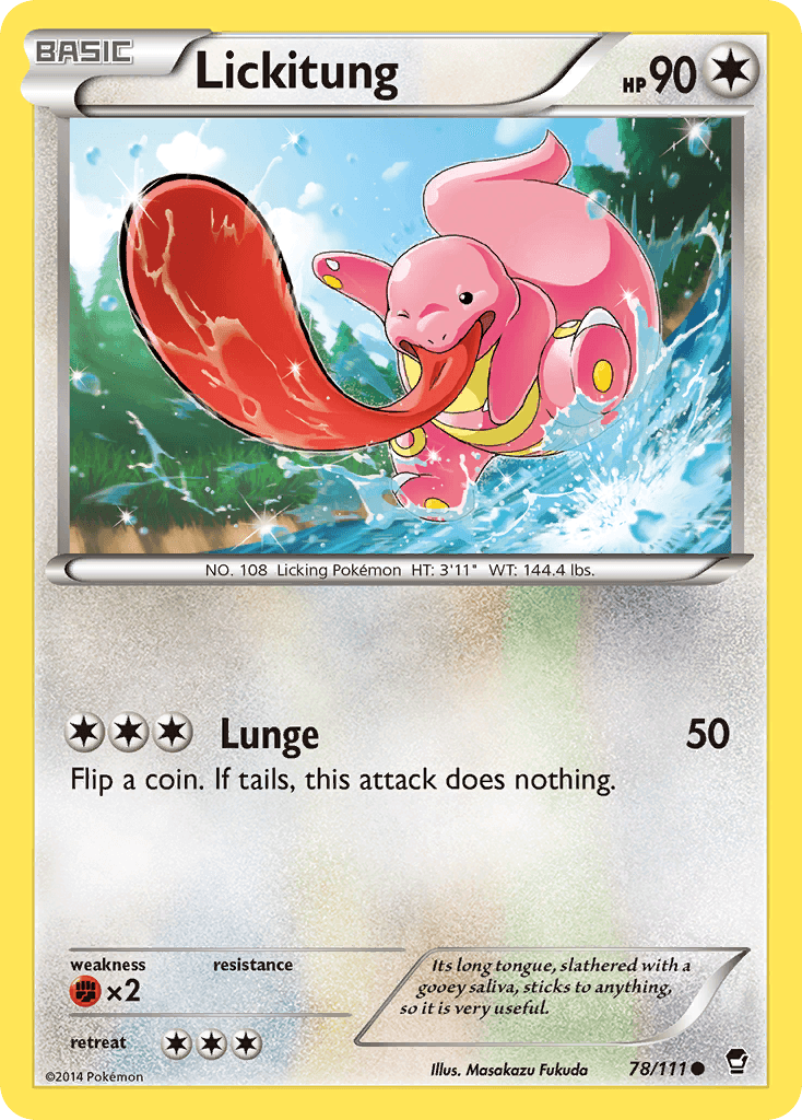 Lickitung from Furious Fists