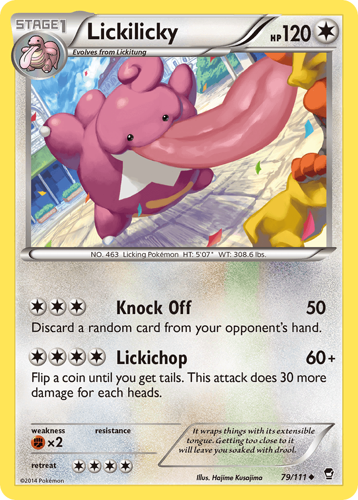 Lickilicky from Furious Fists