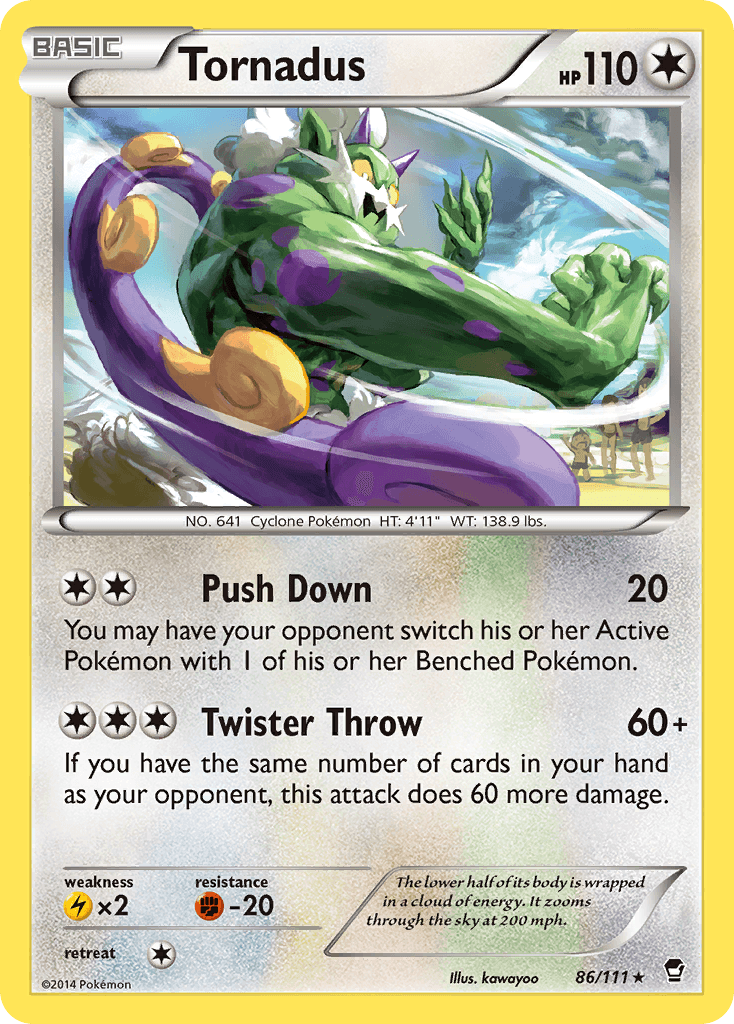 Tornadus from Furious Fists