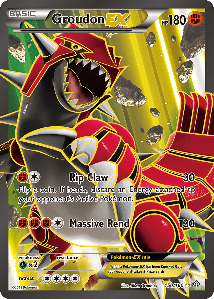 Groudon-EX from Primal Clash